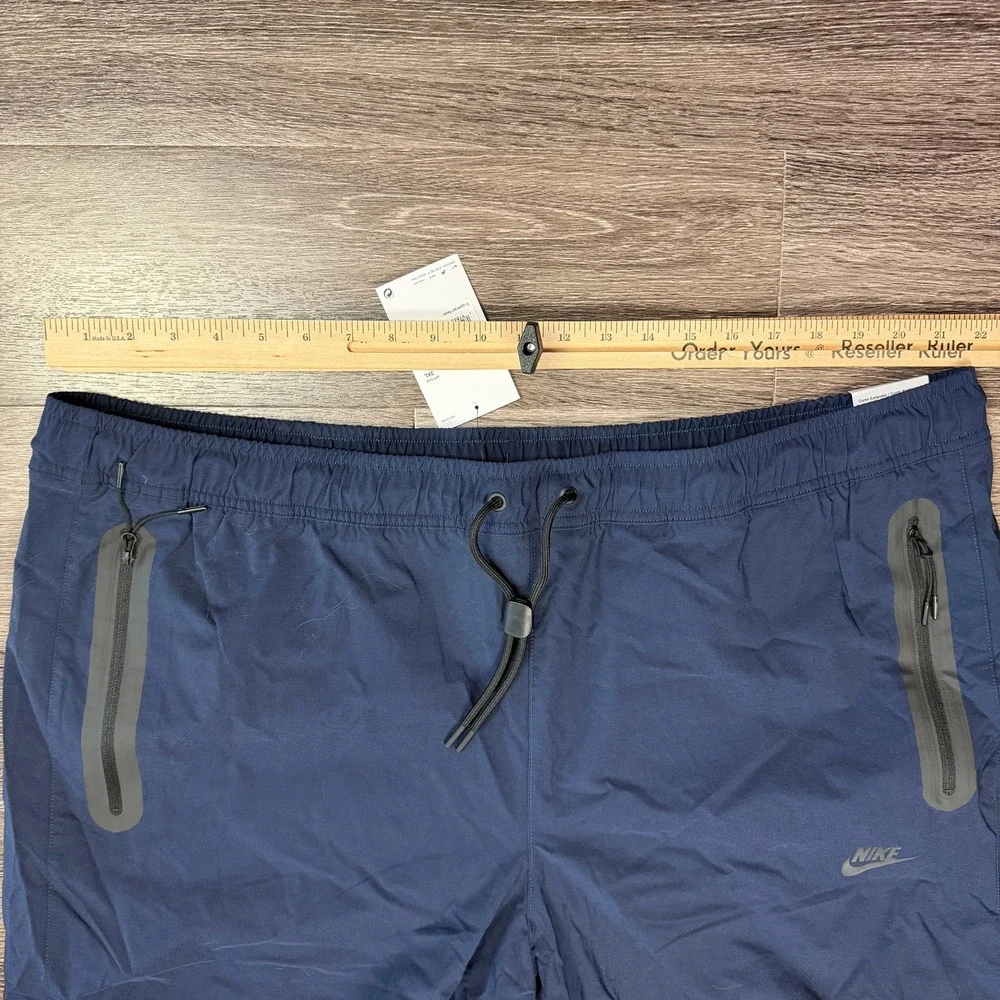 Nike Tech Woven Track Pants Joggers Navy Blue Men’s 3XL HM8241-451 NWT